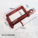 丽田货车紧绳器手动收紧器车用重型小型汽车焊接拉紧绳器棘轮撬棍 大号大牙通管紧绳器-1047