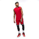 
Jordan men's sleeveless T-shirt Quick-drying breathable JORDAN SPORT New Year Red Vest FN5857-687 Red S