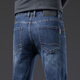Septwolves (Septwolves) Frühlings- und Sommer-High-End-Jeans für Männer Frühling und Herbst 2025 Neue Männer gerade lose Hosen für Männer 3879 Blue Black [Frühling und Herbst] Dicker Stil 28
