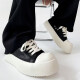 Zapatos de bonalización de derby de derby zapatos de mickey para hombres con un elevado mínimo de la calle minimalista espesa en los zapatos clásicos casuales y versátiles con zapatos de fondo, el mismo estilo que las estrellas [41]