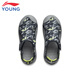 Li Ning children's shoes children's sports sandals boys comfortable toe anti-collision breathable sports casual shoes 30YKKV008-5