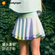 moodytiger [Fairy Family] Girls Short Skirt Quick Dry Cool Sex 25 Years Summer New Product Light and Breathable Sports Skirt