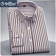 Goldlion (Goldlion) Nicht scanntes und anti-versuntiges Langarmhemd für Männer 2025 Stretch Casual Business Formale Verschleiß mit mittlerem Alter und jung gestreiftem Hemd für Männer Spring 826 Stretch Striped Shirt 38 Gewicht 100-115