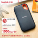 闪迪E30/E61 全新国行 三防移动固态硬盘 type c USB3.2高速传输PSSD 闪迪E61 8T 1050m/s （送硬盘包）顺丰包邮