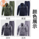 雪泪夏季纯棉工作服套装男薄款长袖耐磨防烫阻燃劳保服焊工车间工装春 719浅灰[短袖]纯棉夏薄款套装 M 165[宽松版](115-125斤)