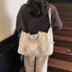 Tuke Expandable Reisetasche für Frauen große Kapazität Kurzstrecken-Reisebag Gepäck Gepäck tragbares Licht Crossbody Sports Sporttasche Beige White
