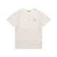 MLB T-shirt de nouveau couple d'été pour hommes et femmes Zhang Linghe même T-shirt à manches courtes en diamant DT-9923 Kaki xl recommandé 150-170jin [Jin est égal à 0,5 kg]