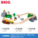 BRIO瑞典经典蒸汽轨道小火车发声高铁列车玩具儿童遥控车拼装 32260-BRIO 火车系列唐老鸭与棠