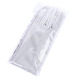 
Jingji satin stretch long gloves festival party performance bar dance dress retro dress wedding dress Hepburn style photo white lengthened gloves [long 53cm1 double]