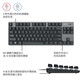 K835有线机械键盘84键无背光电脑外设电竞游戏办公用茶轴拆包 K835黑色红轴拆封盒装 自用性价