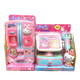 
Pink rabbit simulation multi-function refrigerator washing machine cash register oven kitchen play house children's toys YY1 YY17081 Yiyan pink rabbit mini toast
