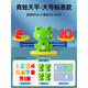 Bibk Deutsche Kinderfrosch digitales Gleichgewicht Waage Interactive Spiele hinzufügen oder subtrahieren Sie Mathematik namens Logic Thinking Training Toys Digital Balance 20 Frösche + 10 Zahlen + 8 Karten