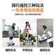 Xiaomi Youpin electric children's smart balance bike 3-6-12 years old somatic feeling 10 to 15 years old and above for adults two-wheeled automatic handheld double wheel new parallel bike Starlight white leg control [8 inches丨Glazing wheel]