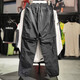 Adidas (adidas) sweatpants men's pants summer season new woven casual pants short trousers removable pants HC9734 black/trouser legs removable M