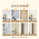 A complete set of futuristic bedroom bay window curtains, blackout and hole-free curtain rods, 2025 new simple rental house small windows, apricot color - with telescopic rod (same day delivery), customized/single opening/color change, consult customer service
