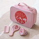 Kinderhause Spiel Spielzeug Mädchen Kosmetische Tasche Set Simuliertes Schminktisch Little Prinzessin Neujahrsgeburtstagsgeschenk Dänische Make -up -Tasche