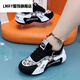 LMAY SHIJIAZHUANG MEIZU INLY NET AMMABRAUBLICH PIPEND Dad Schuhe Sportschuhe bequeme Para -Schuhe Tanzschuhe 9928 Männer und Frauen weiß und grau 38