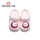 Shepherd Children's Slippers 2025 Summer New Boys Baby Soft Sole Indoor Home Shoes Anti-Slipped Cave Shoes Girls Mangosteen Powder 17 Shoes Inner Length 13.0cm