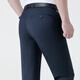 Charides high-end summer thin non-iron trousers for men business casual formal suit pants simple versatile straight trousers men 9900-2 black [without pleated slim version] 31 [2 feet 4 waist]