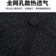 TUTORGOOSE不褪色夏季新款大头围防晒帽速干网眼透气帽子男士薄款遮阳棒球帽 深灰色 XL 加大码（59-63cm）