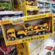宝乐星（BAOLE STAR TOYS）宝乐星会讲故事的工程车挖掘机声光惯性警车运输车消防仿真玩具车 9853运输车绿头