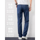 Jiumuwang Blue Sky Silk Jeans Men solnos suelto de la cintura alta alta del verano delgado y anciano del hielo suave de la luz azul 9767 28 Circunferencia de la cintura 2 pies 1