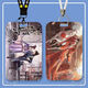 Bi Keshu's door poison rear sliding cover card set meal card bus ID card campus protection N1047 single card cover without rope