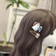 
Yunru 520 gift for girlfriend hello kitty hairpin 2025 new girl beauty cartoon hairpin 12161 oval pair