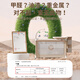 
ULOP (ULOP) Xingmeng Crib movable multi-function bed one-click folding splicing crib baby supplies cradle shaker Luxury top-end one-second folding folding bed-Xinghejin Folding crib with mosquito net diaper table