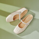 Tianmeiyi Mules Schuhe mit hoherhängender Frauen Sandalen Einkaufszentrum Gleiche französische Bag-Toe-Halbschneide 2025 Sommer BK841BH5 Pink (Schafkin) empfohlen, eine größere Größe 37 zu nehmen 37