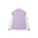 361 sports jacket women's baseball uniform 25 spring and autumn flight jacket tops student sportswear open-clad sweatshirt women's clothing feather white XS