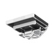 超频三（PCCOOLER）RC600-67 ITX下压式CPU风冷散热器（67mm高度/6热管/12015风扇/铜底回流焊镀镍/支持1700/AM5） RC600-67 白色6热管【高度67.5mm】