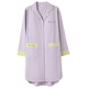 Langsha Frühling und Herbstnacht mit Brustpolster Frauen-Pyjamas Rock Frühling und Herbststil Xinjiang Baumwolle Langarm Herbst Herbst Dünne Hemdkleid 7xrtb-2694 L Frauen [100-120jin [Jin gleich 0,5 kg]]