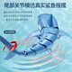 Winsio electric simulation remote control shark lights underwater children swaying water remote control boat boy outdoor swimming toy 2.4G remote control shark blue