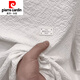 
Pierre cardin 2025 new summer ice silk texture embroidered round neck men short-sleeved fashionable half-sleeved versatile light luxury T-shirt men [summer short-sleeved] 6628 white M 80-105Jin [Jin equals 0.5 kg]
