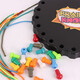 Tatanice Corde Unzipping Challenge Thinking Training Training Concentration Battle Battle Parent-Child Interactive Board Game Game Toys's Toys's Birthday