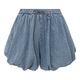 DZZIT Jeans 2025 Spring NUEVO Denim Flower Brot Light and Vibrant Telor Spring Mujeres 3J1R1591S Azul XS
