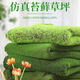 Simulated fake moss landscaping moss green lawn photography bonsai environment decoration diy artificial turf flocking black bottom 50 cm * 50 cm