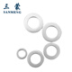 Sanmeng 304 stainless steel flat washer M3-M14 DIN125 M3*7*0.5 (100 pieces/bag)