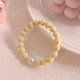 
Mo Pan's new Doudou hair ring sports head rope high ponytail hair rope high elastic durable rubber band women's hair tied accessories DK9898 Doudou hair rope [Shallow coffee 5 sets]