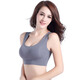 FHHUABD NEUSE STYLE -Unterwäsche für Frauen ohne Stahlringe, gesammelte BHs ohne Spuren, große Laufweste, Yoga Sports Bra, Gray s
