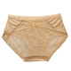 Cairklai 4-Plate Französisch Satin sexy Spitze Mesh Unterwäsche für Mädchen 2025 NEUEM SOMMER Dünn Frauen-Slips CK Serie Y3883-Black M_SOUitable für 80-100jin [Jin ist gleich 0,5 kg]