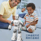 
Shantou Lincun intelligent remote control robot can sing and programming technology sensing early education boys and children's toys birthday gift gift gift box planet version - white 25 major functions + hands official standard configuration