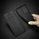 猫漫尖适用三星S25ultra碳纤维纹皮套Note20钱包插卡FE手机壳A36翻盖s24 黑色 横纹 三星S21