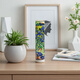 Magic Leather World Famous Painting Kaleidoscope Children's Adult Creative Crafts Polyprism Boy and Girlfriend's Birthday Unzipping Gift Van Gogh Star Moon Night [7 Flowers Dominate the Screen]