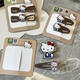 
Yunru 520 gift for girlfriend hello kitty hairpin 2025 new girl beauty cartoon hairpin 12161 oval pair