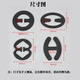 Muqian Fashion Invisible sous-vêtements Anti-glipage Anti slip Bra Bra Strap Boucle Anti-Slip Artefact Solde Solde Cross Buckle Buck Invisible sous-vêtements invisibles Buckle [seize paquets] un dans chaque style, un sur quatre couleurs