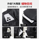 Pull back messenger bag, men's large-capacity chest bag, shoulder bag, fashionable commuter travel bag, work trip, water-repellent mobile phone bag