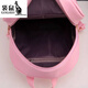 Kangaroo (KANGAROO) tassel backpack for women 2024 new Korean version of girl soft girl backpack backpack for women Chinese Valentine's Day gifts, off-white, off-white three-piece set + bear pendant