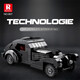 Lego compatible Zhen brick eight-grid police car racing building block assembly toys small particles car boy children's gift 679 BMW X6 (452 particles)